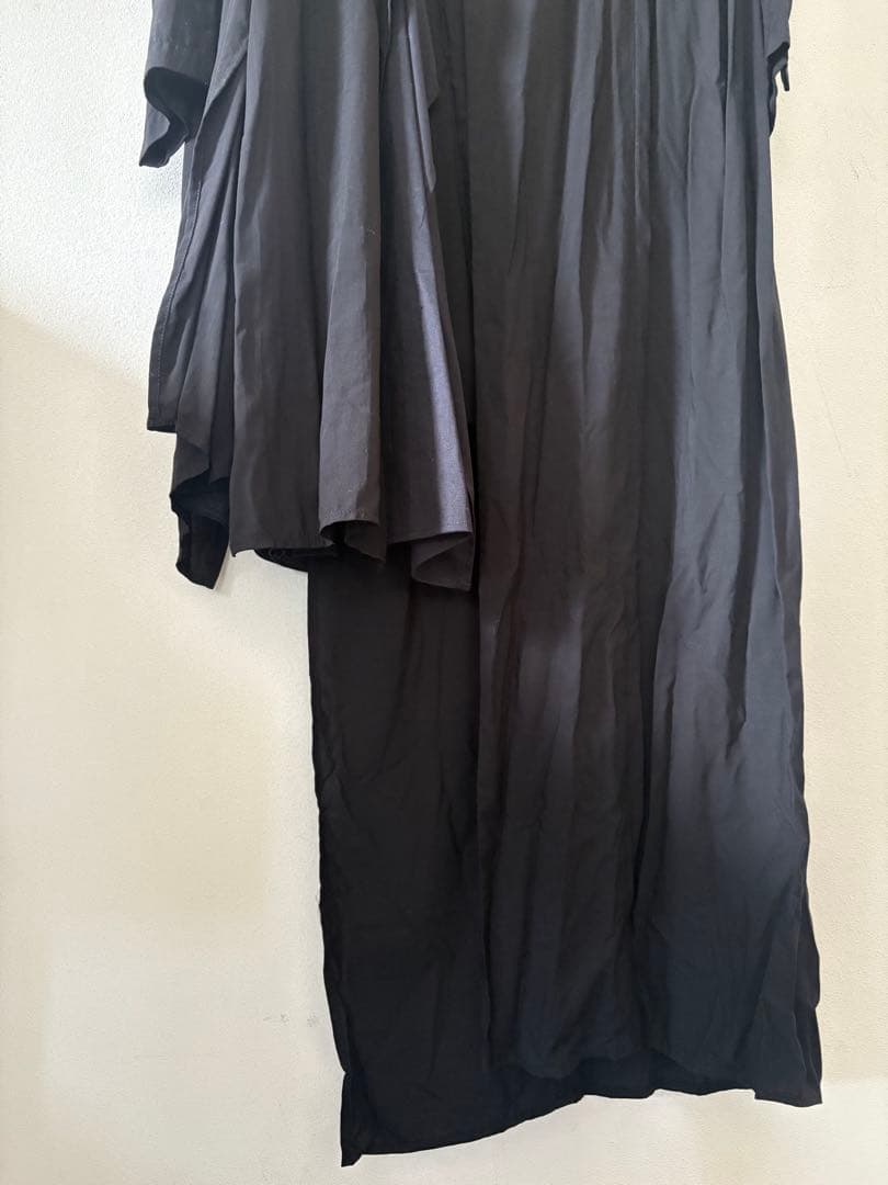 Yohji Yamamotoアシンメトリー ロングジャケット　新品未使用タグ付