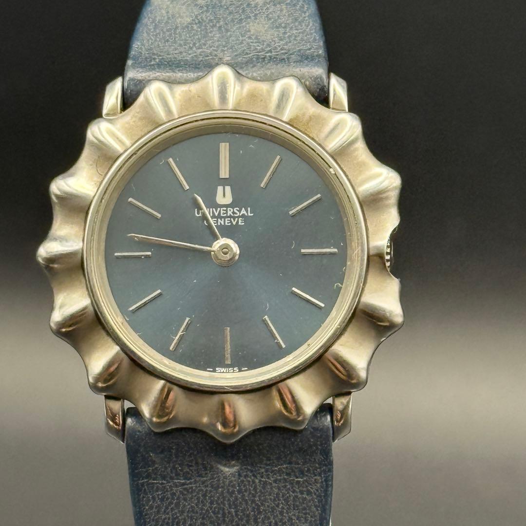 UNIVERSAL GENEVE 手巻き 腕時計 レディース 稼働品ヴィンテージ