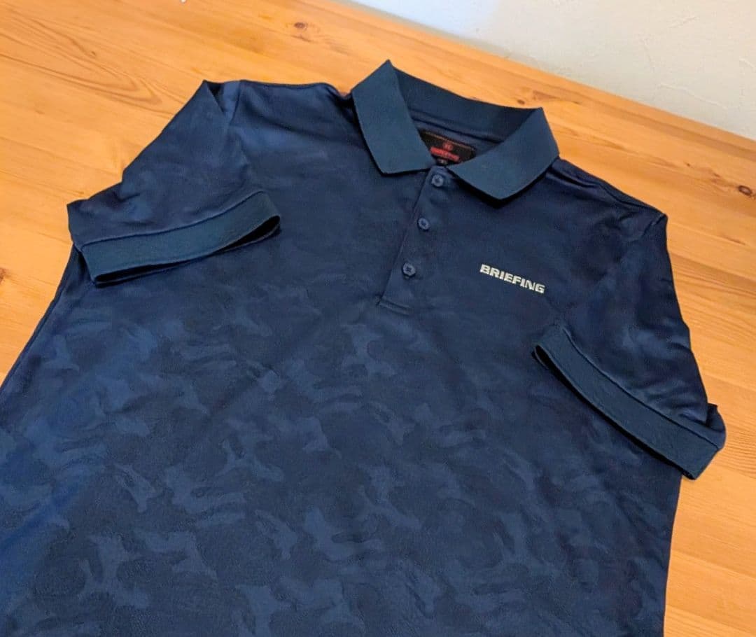 BRIEFING ポロシャツ ネイビーL