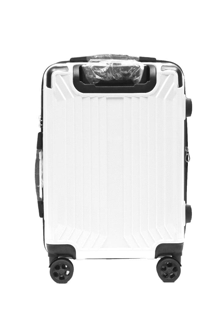 軽量Lサイズ　静音8輪　キャリーバッグ　スーツケース　キャリーケース　白