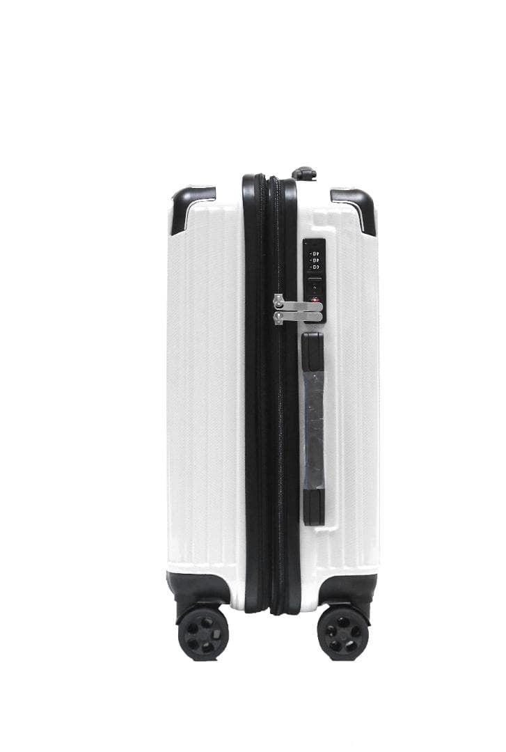 軽量Lサイズ　静音8輪　キャリーバッグ　スーツケース　キャリーケース　白