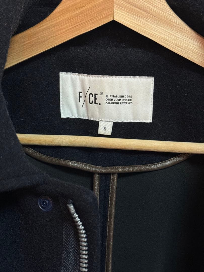 ジャケット・アウター F/CE. WOOL BONDING STAND FALL COLLAR CT