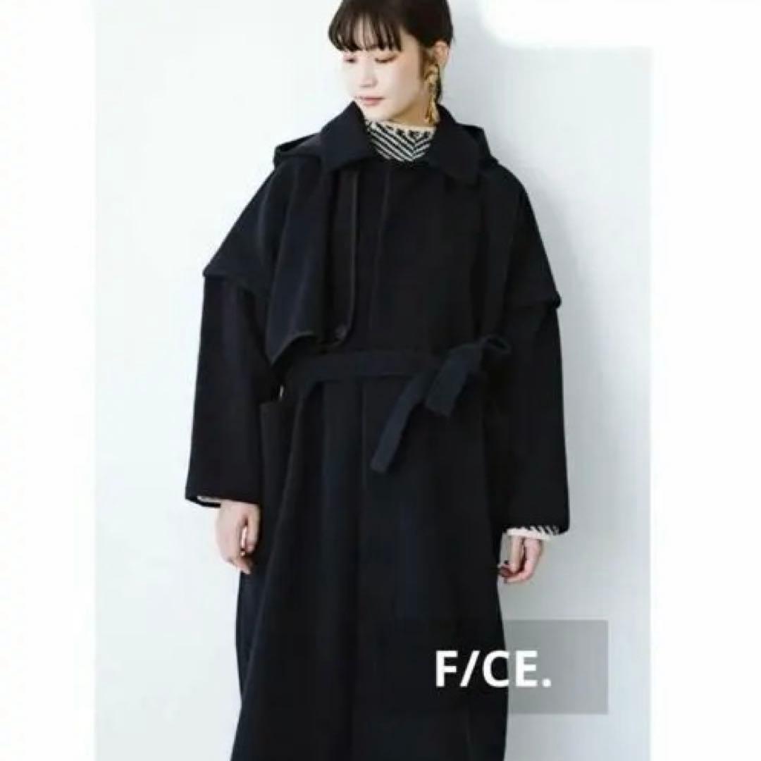 ジャケット・アウター F/CE. WOOL BONDING STAND FALL COLLAR CT