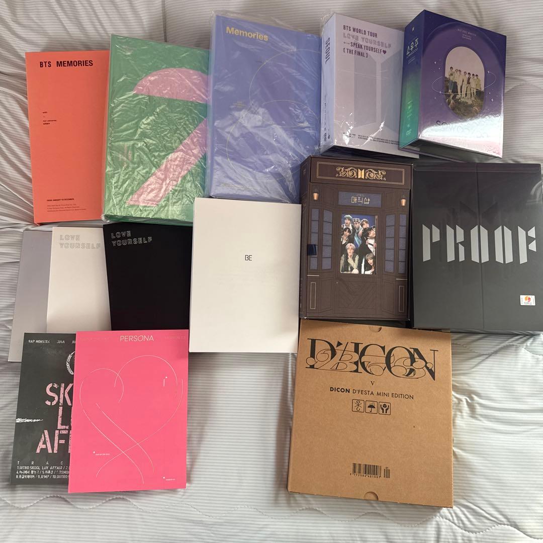 BTS MEMORIES magic shop DVD アルバム dicon V