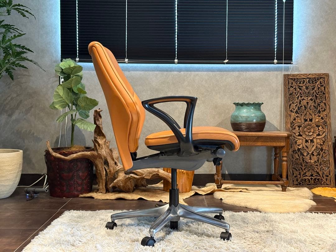 ①ジロフレックス 64 giroflex デスクチェア　ミッドセンチュリー IN