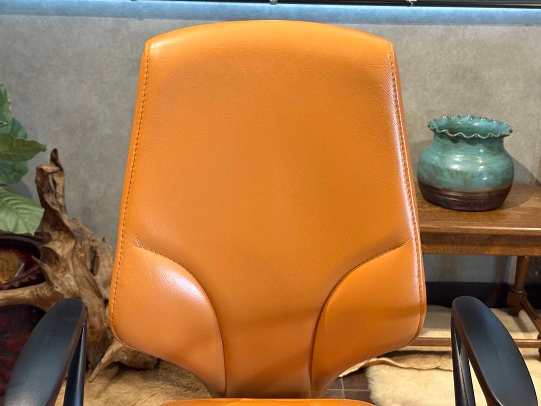 ①ジロフレックス 64 giroflex デスクチェア　ミッドセンチュリー IN