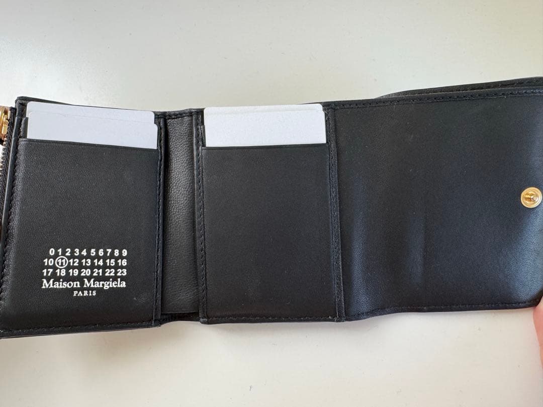 メゾンマルジェラ　グラムスラム　三つ折り財布