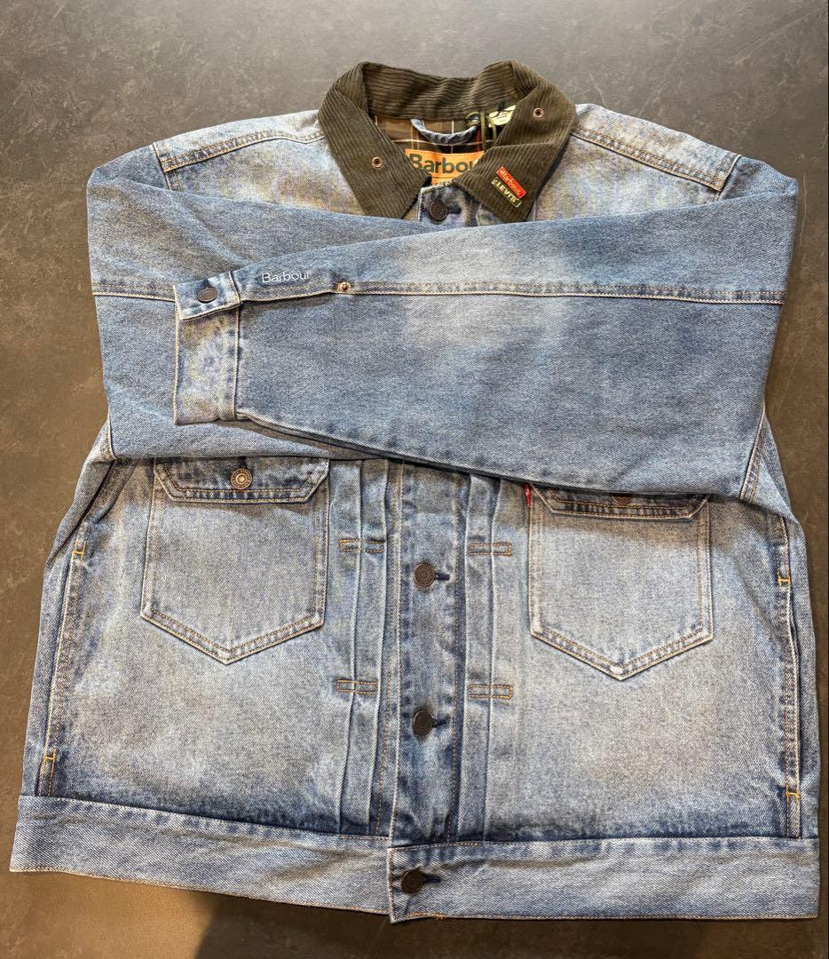 LEVI'S × BARBOUR TYPEⅡ DENIM JACKET