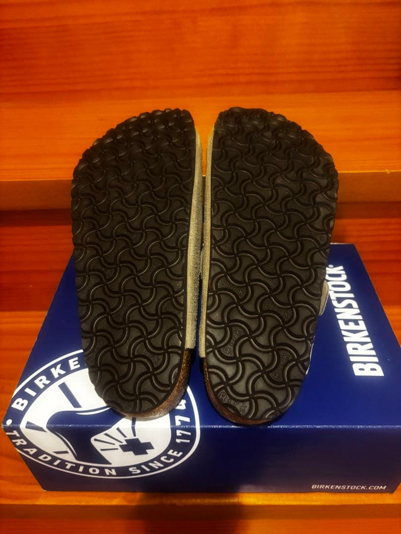 靴 Birkenstock Boston \"Taupe\"