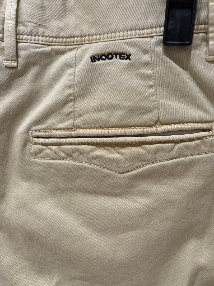 INCOTEX SLACKS 100番チノ ベージュ31 新品未使用