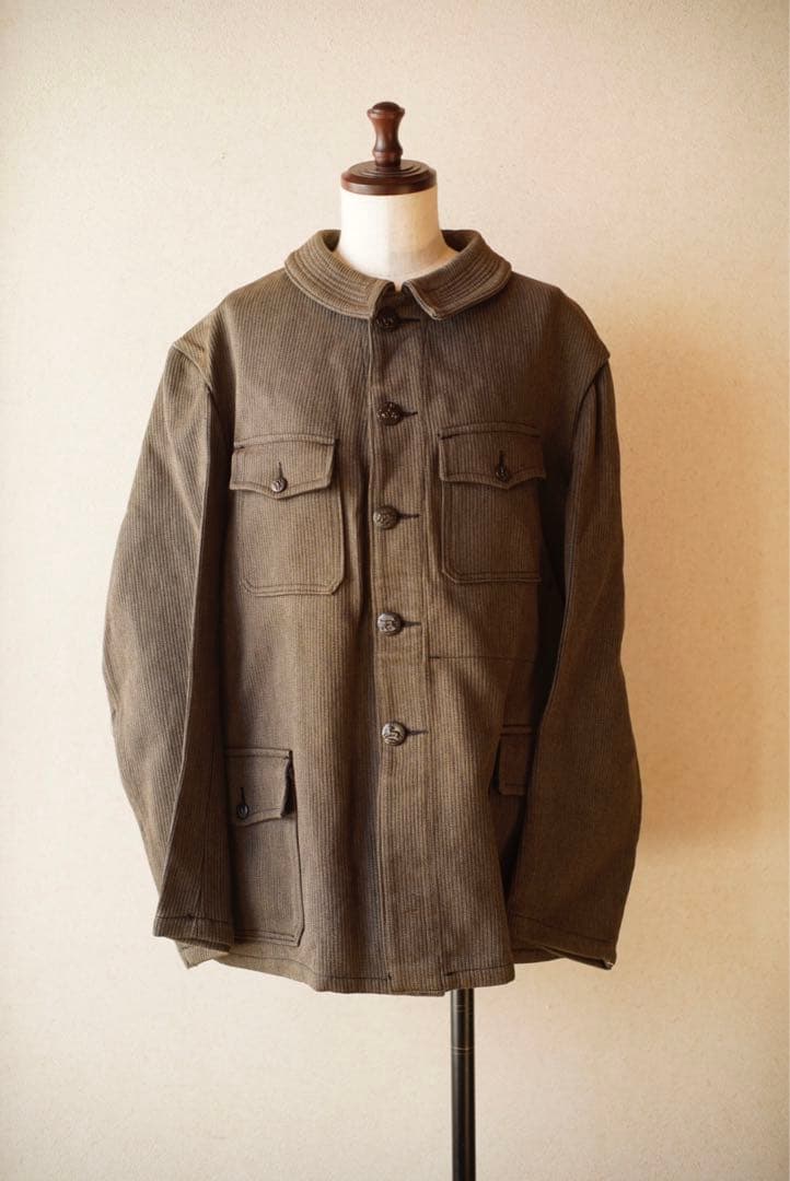 40'sハンティングジャケット　ピケ　ビンテージ古着
