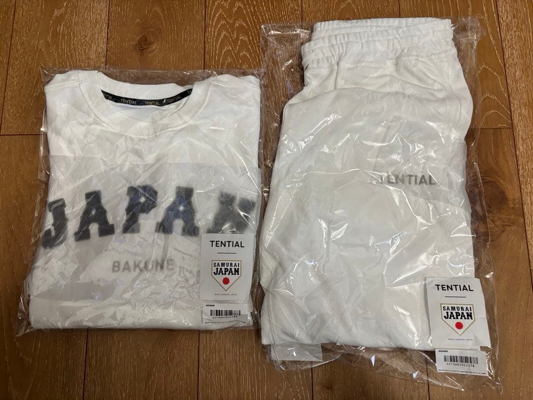 TENTIAL BAKUNE スウェット 侍ジャパンコラボモデル L