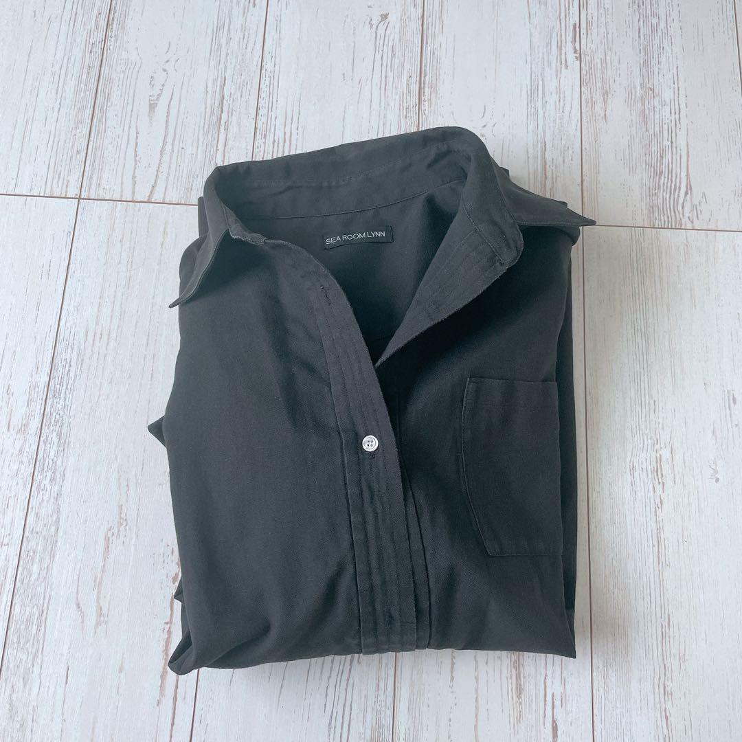 値引き可！searoomlynn シャツロンパースM【美品】