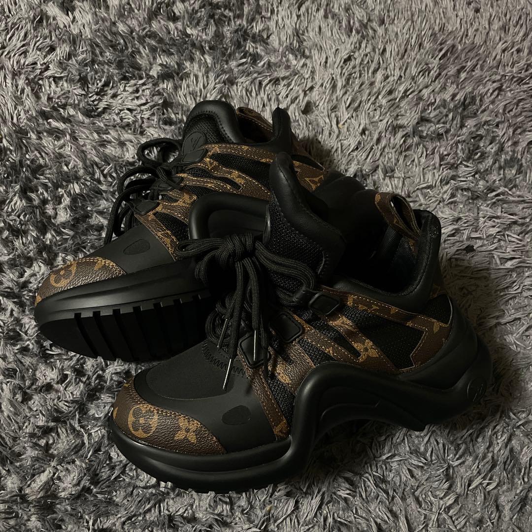 ルイ・ヴィトン靴 LVアークライトスニーカー23.0㎝ノワール