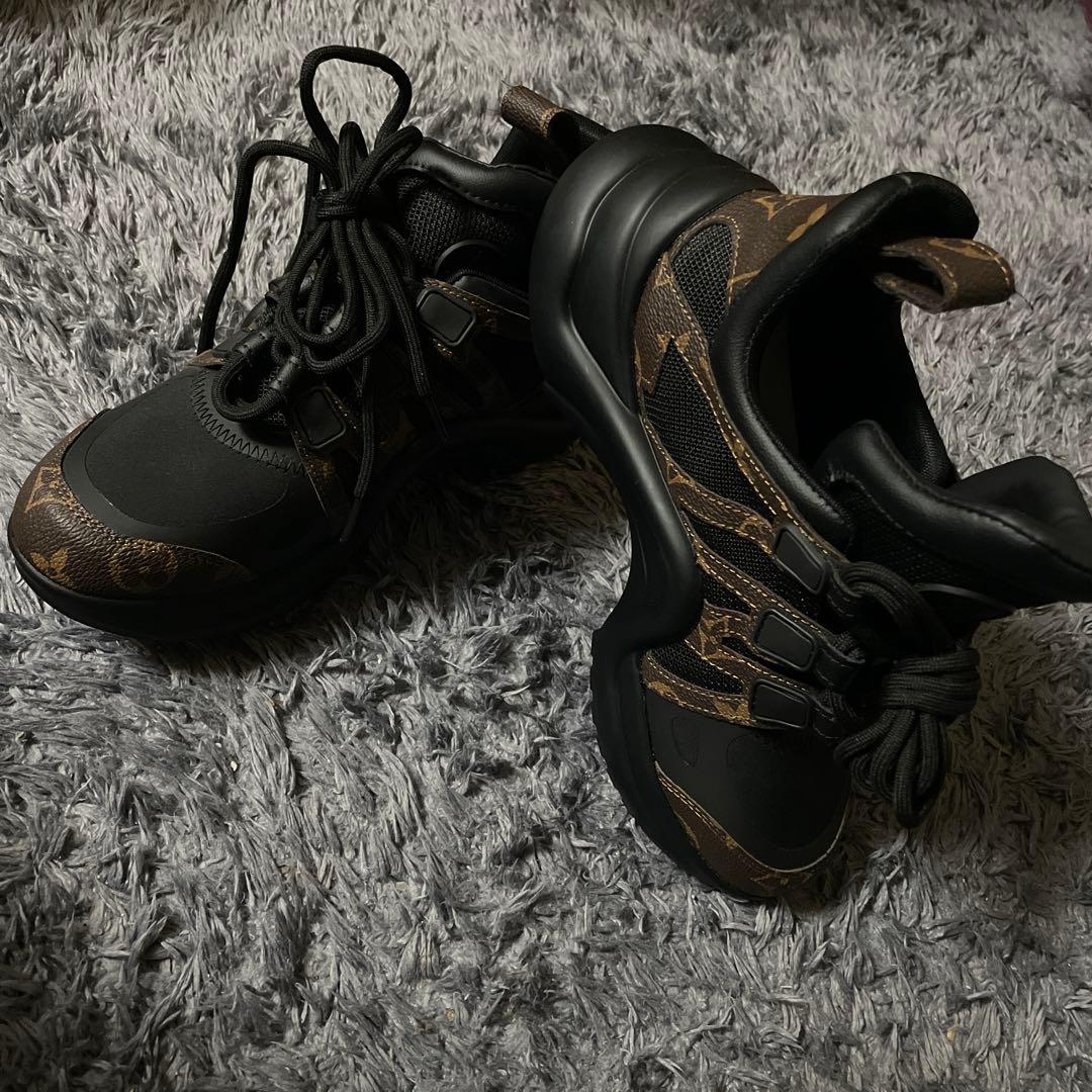 ルイ・ヴィトン靴 LVアークライトスニーカー23.0㎝ノワール