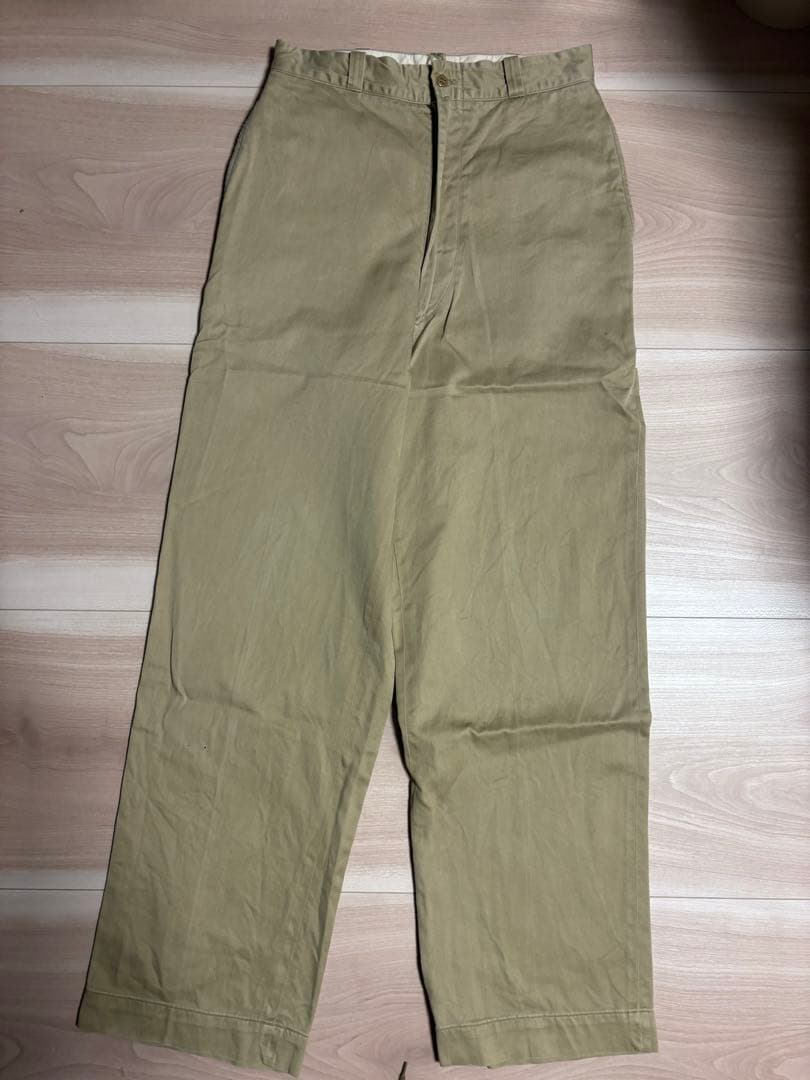 60s us army チノパンツ 31×33