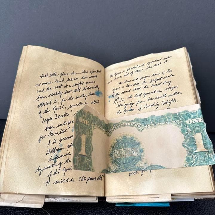 インディージョーンズ　聖杯手帳　ヒーロープロップ　graildiary