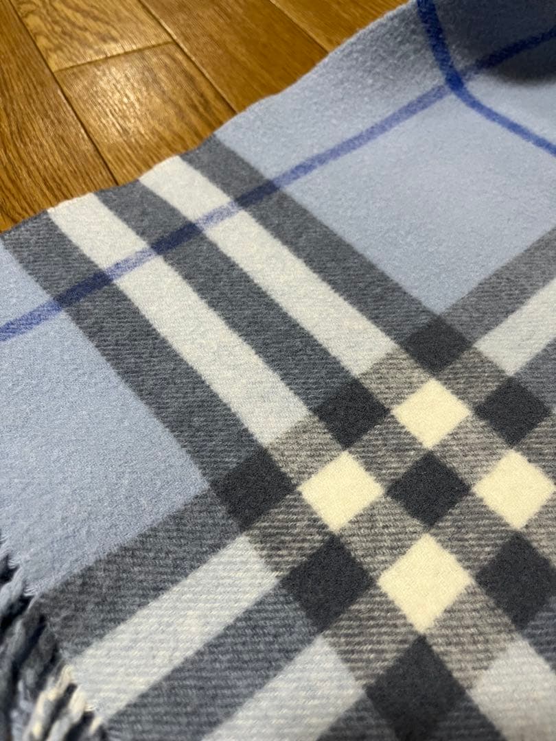 BURBERRY バーバリー ウール カシミヤ チェック柄