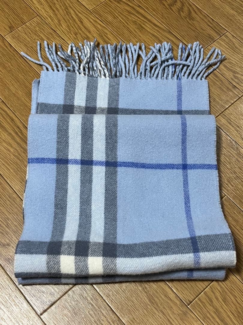 BURBERRY バーバリー ウール カシミヤ チェック柄