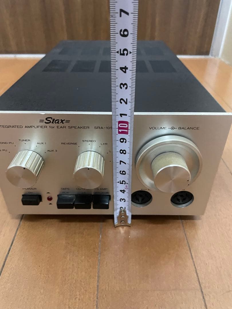 ❷STAX SRA-10S アンプ STAX SR-3 ヘッドホンセット