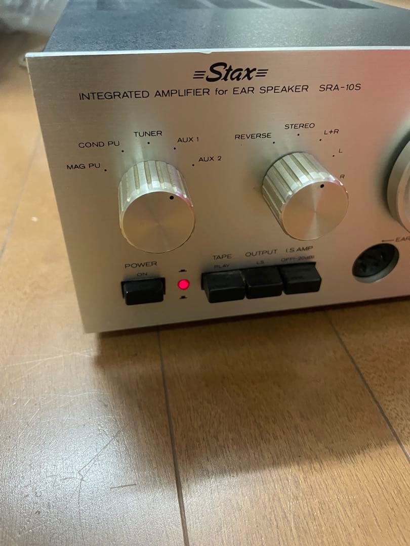 ❷STAX SRA-10S アンプ STAX SR-3 ヘッドホンセット