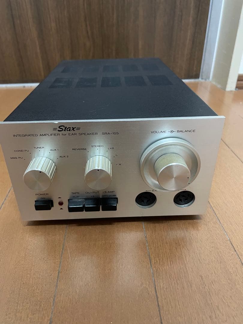 ❷STAX SRA-10S アンプ STAX SR-3 ヘッドホンセット