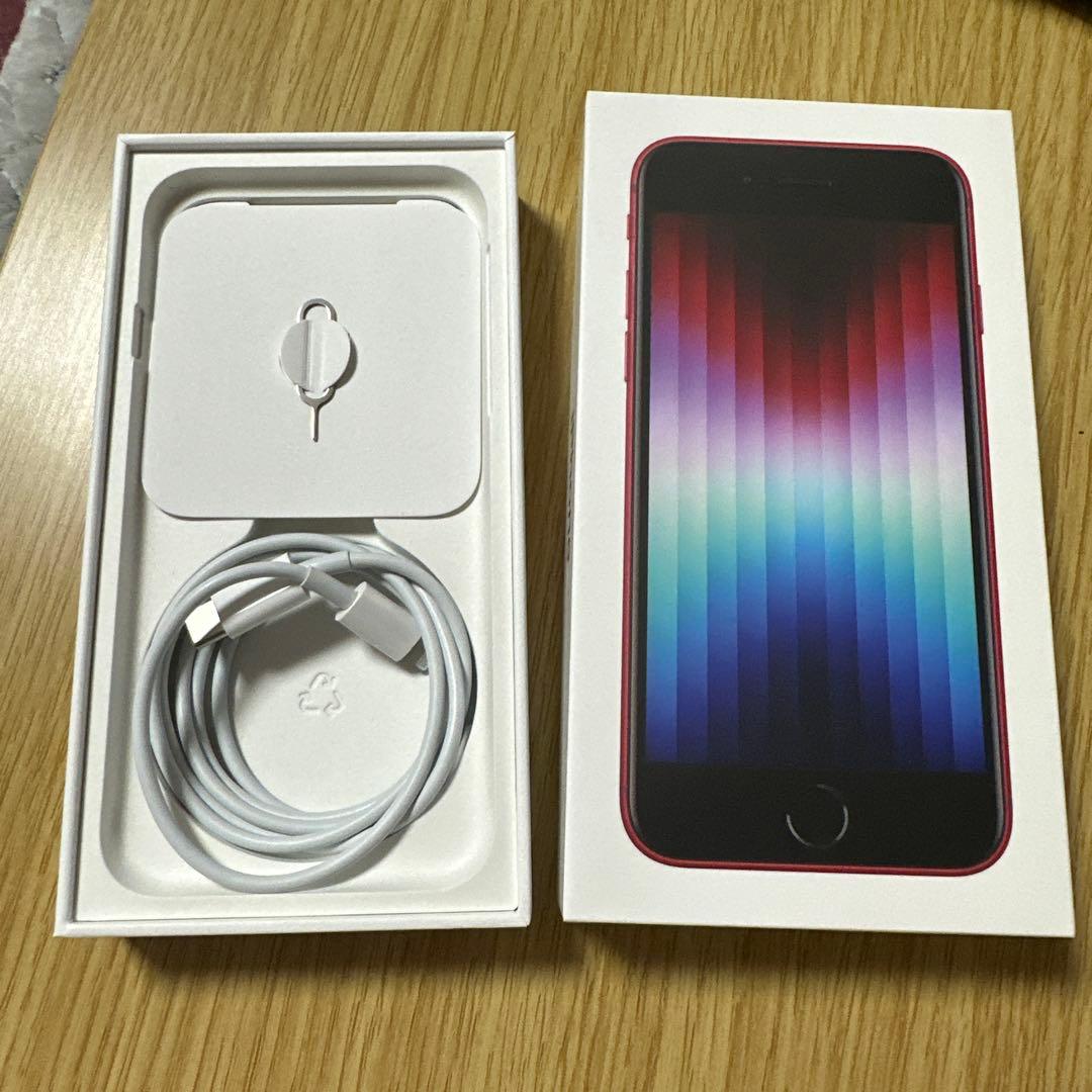 希少【美品】iPhone SE (第3世代) PRODUCT(RED)
