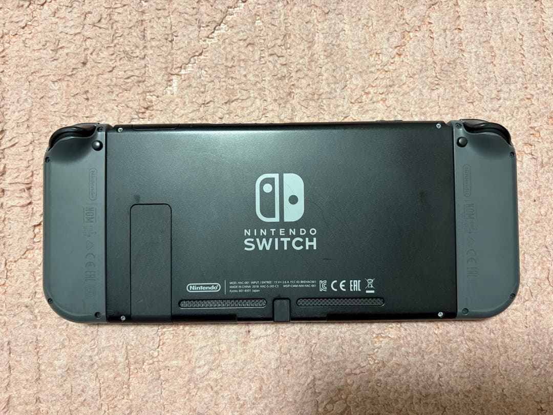 Nintendo Switch 本体+背面付きコントローラー+付属品　箱無し