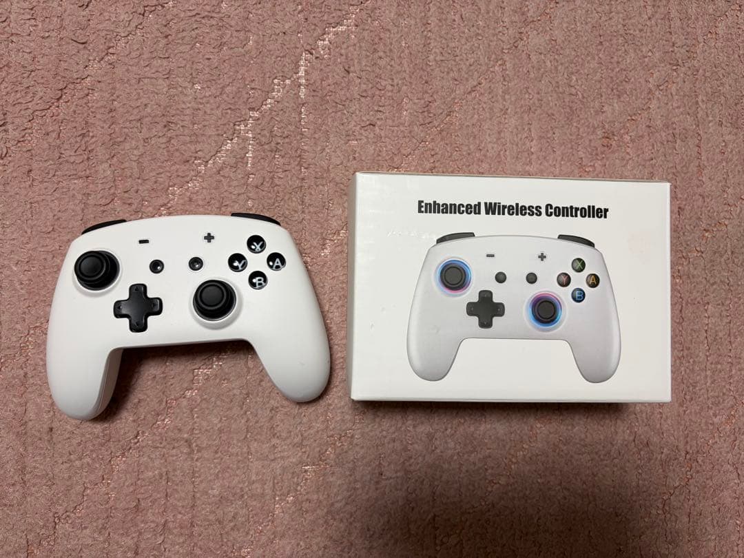 Nintendo Switch 本体+背面付きコントローラー+付属品　箱無し