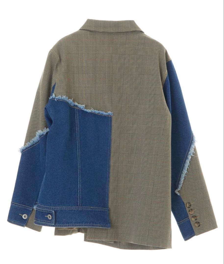 AULA AILA✴︎デニムコンビネーションジャケット