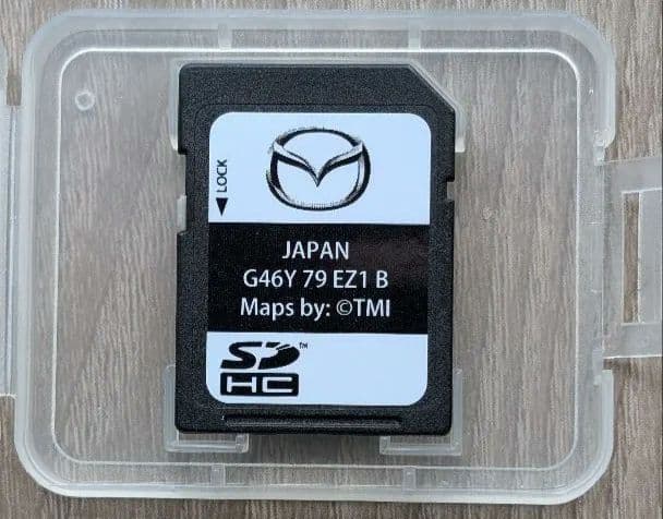 マツダ純正SDカード地図ソフト 2024年版 （更新後未使用）