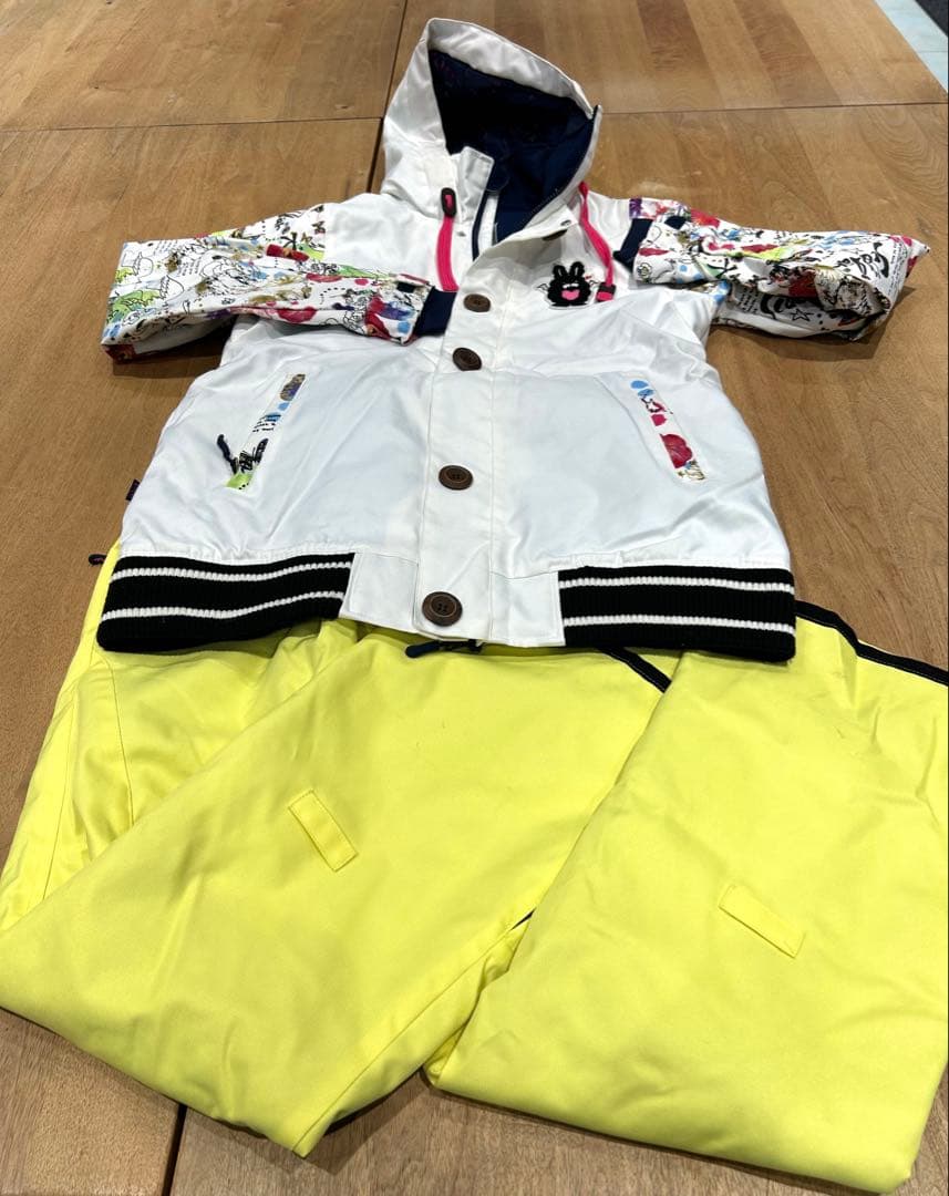 【スカラー】スノーボードウェア上下セット　Sサイズ　11号