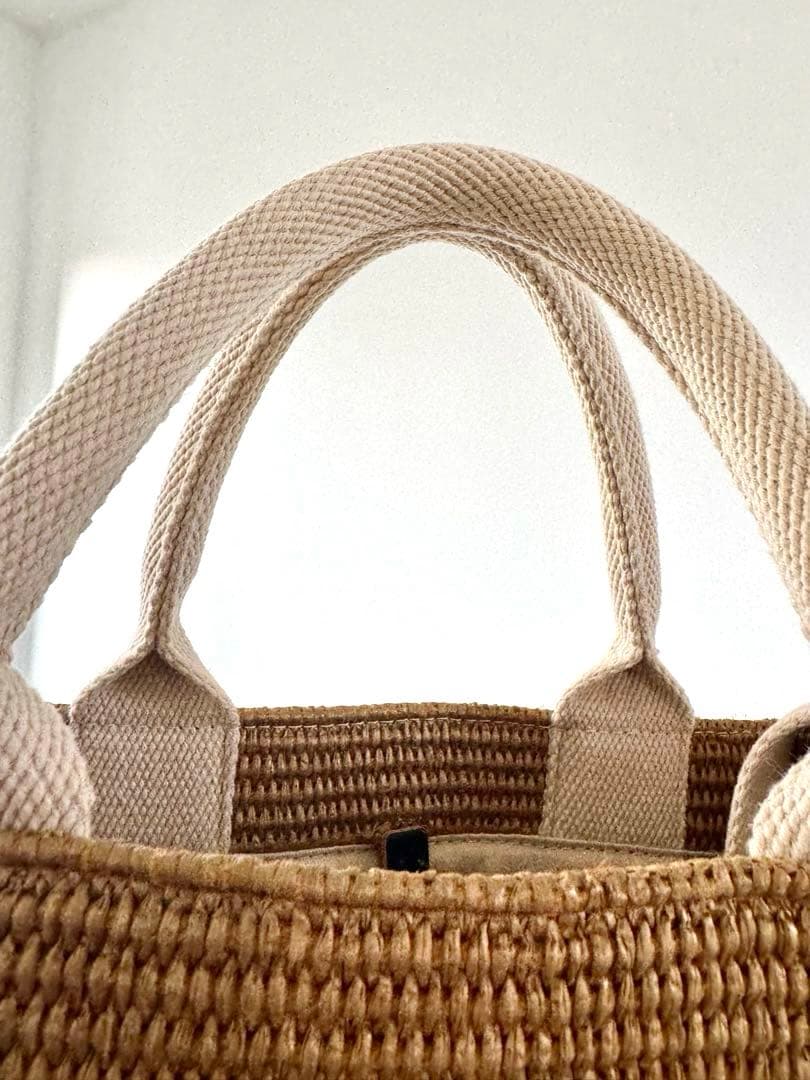 MARNI ナチュラル トートバッグ スモール　かごバッグ