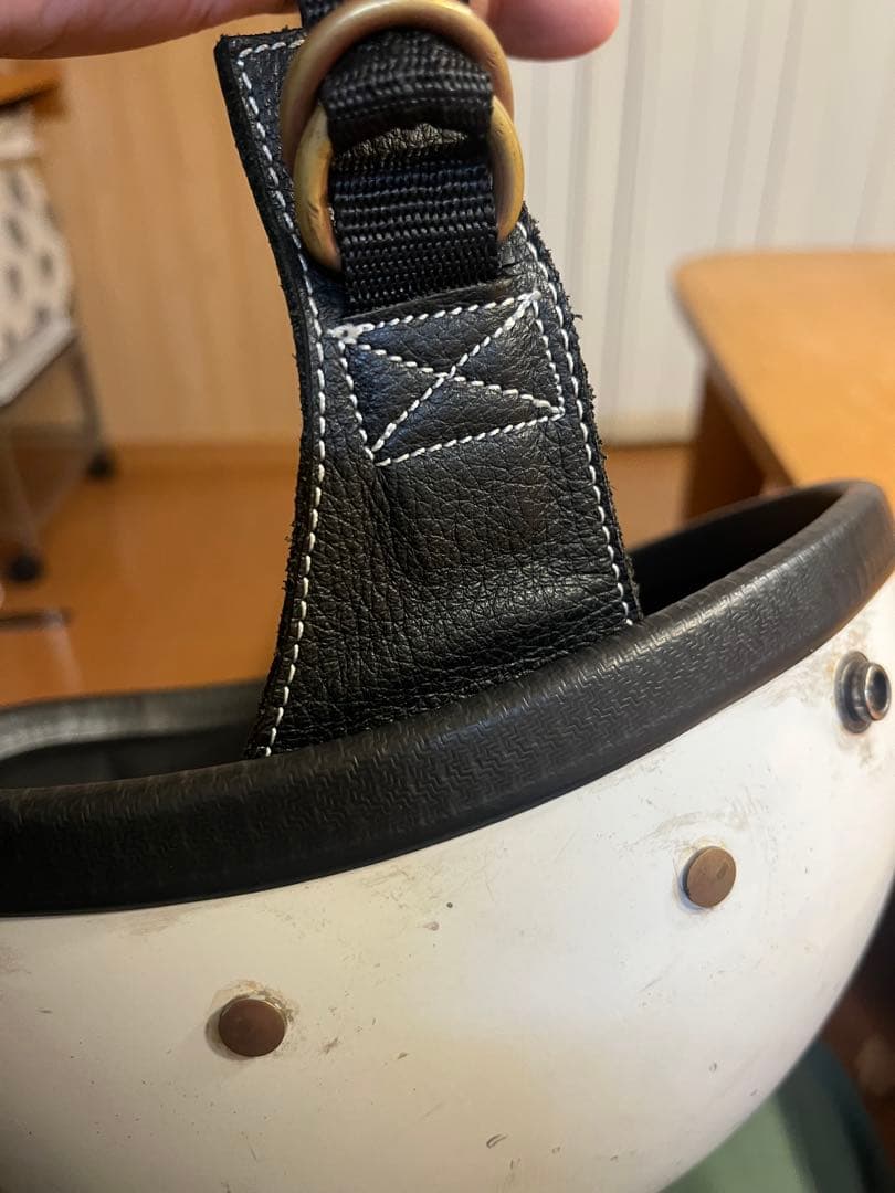 ジャックサンズ　バイザー✖️2セット エイジング加工　本革カスタム