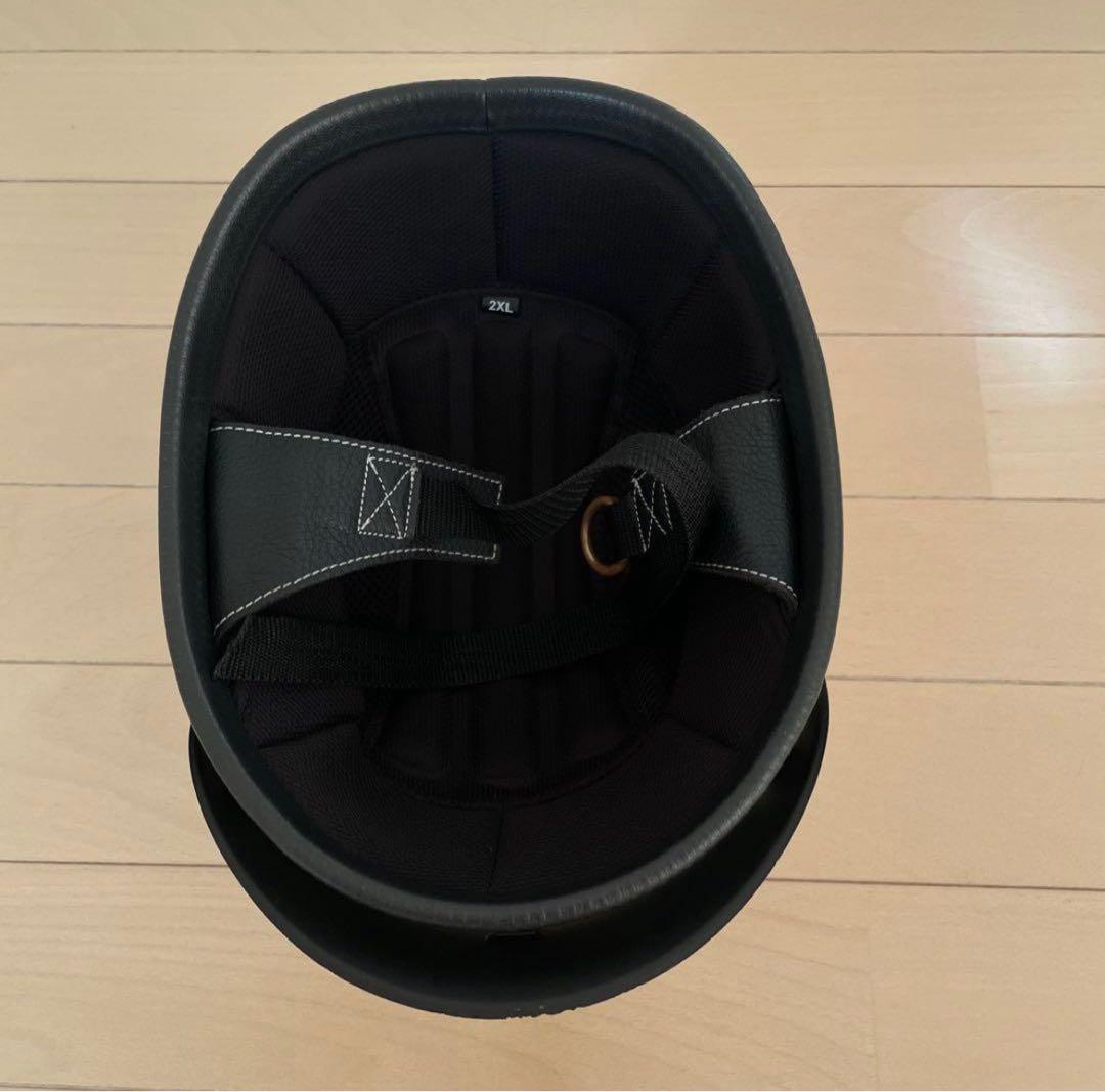 ジャックサンズ　バイザー✖️2セット エイジング加工　本革カスタム