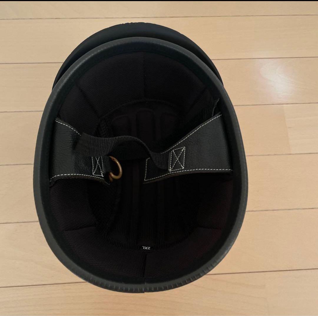 ジャックサンズ　バイザー✖️2セット エイジング加工　本革カスタム