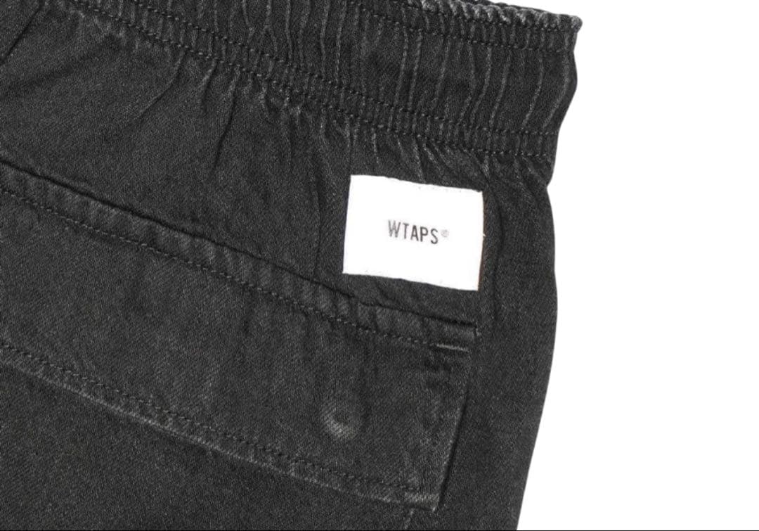 パンツ Milt2001 / Trousers / Cotton. DenimBlack