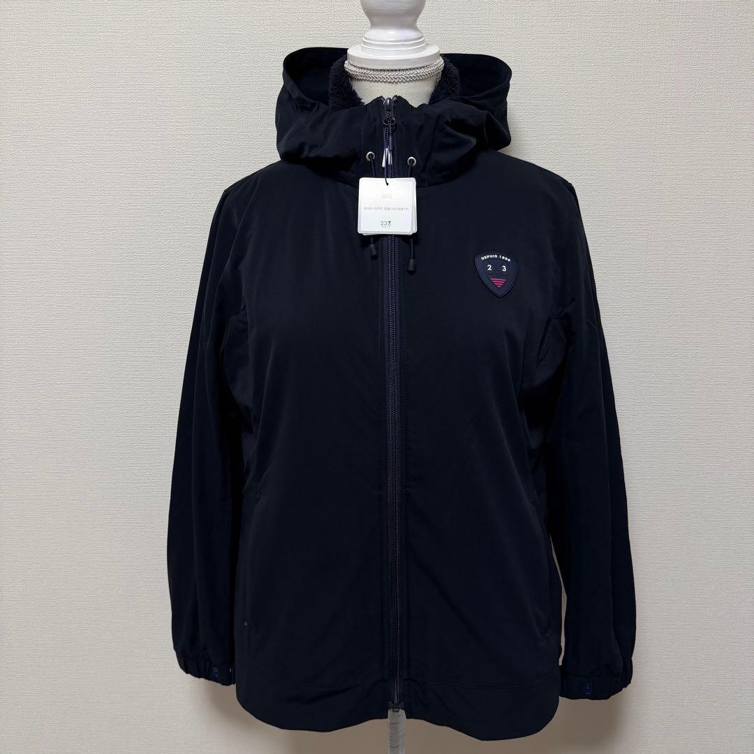 23区GOLF　アウター　フード　ボアライナー　ストレッチ　撥水　防風　タグ付き