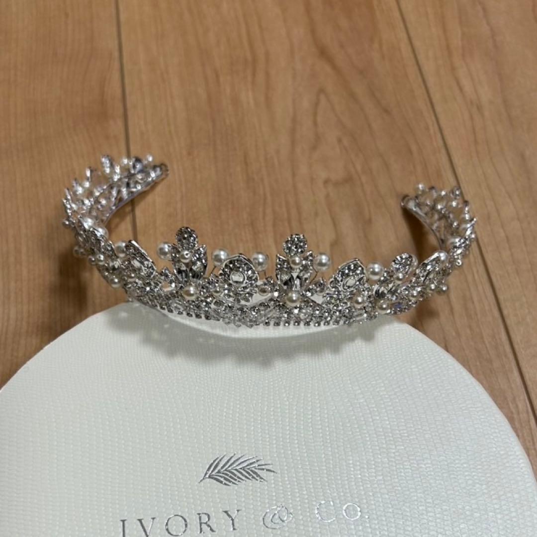 Ivory & Co. Alexandra sakura ティアラ　【ピアス付】