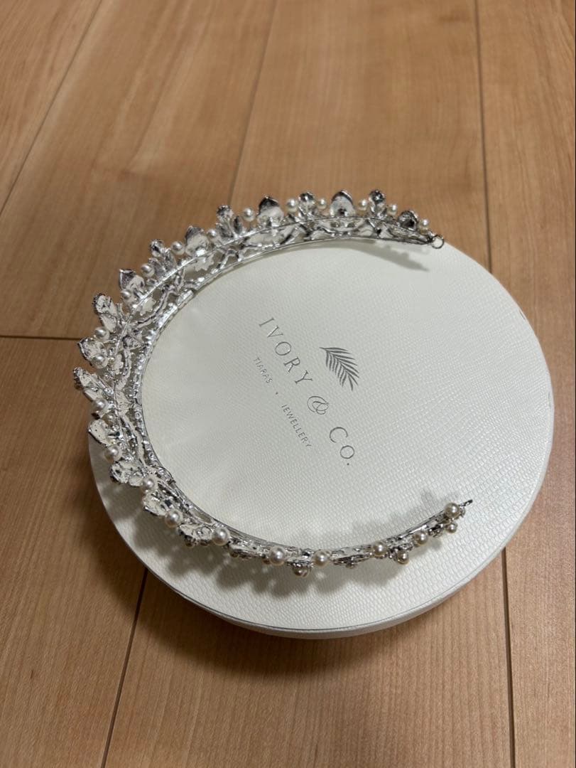 Ivory & Co. Alexandra sakura ティアラ　【ピアス付】