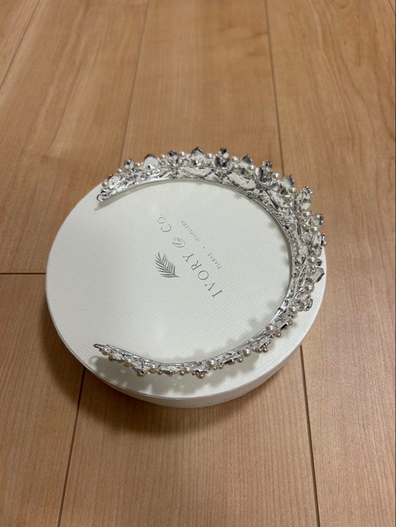 Ivory & Co. Alexandra sakura ティアラ　【ピアス付】