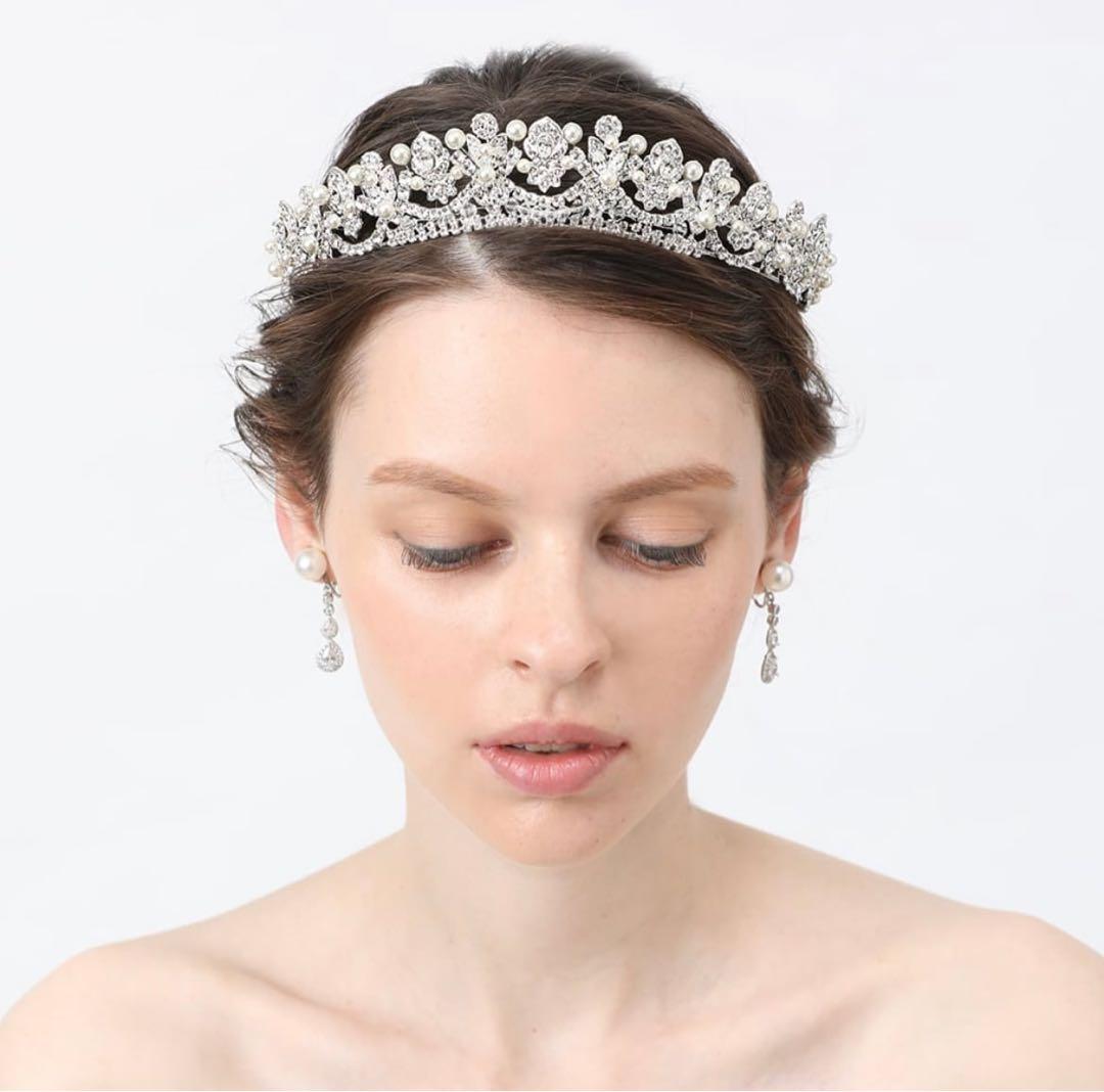 Ivory & Co. Alexandra sakura ティアラ　【ピアス付】