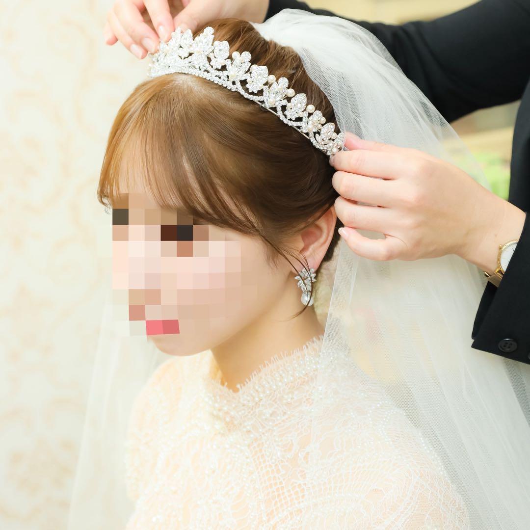 Ivory & Co. Alexandra sakura ティアラ　【ピアス付】