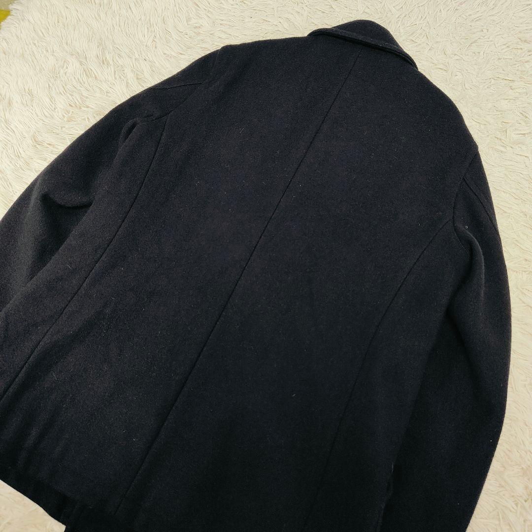 極美品 XL✨ポールスミス ピーコート ウールメルトン　紺