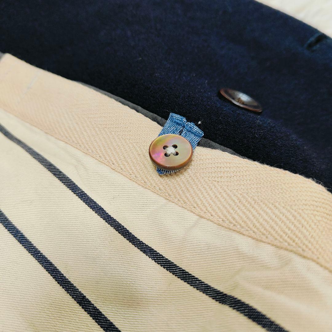 極美品 XL✨ポールスミス ピーコート ウールメルトン　紺