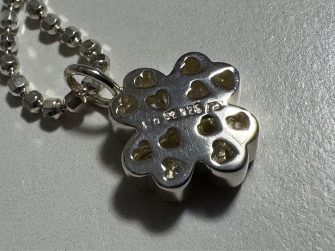 フォリフォリ 750 k18 シルバー 925 コンビネックレス　クローバー