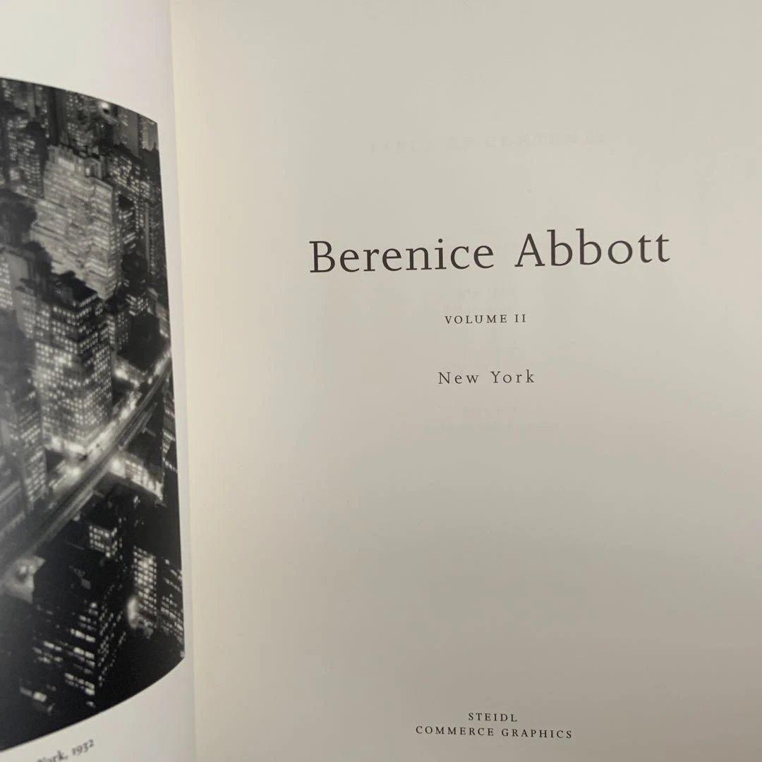 Berenice Abbott ベレニス・アボット写真集