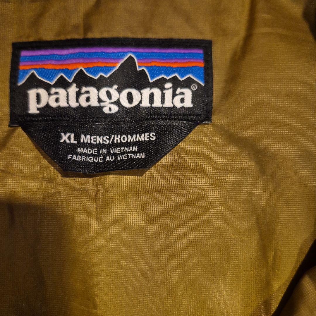 patagonia XL ナノパフオリーブグリーン