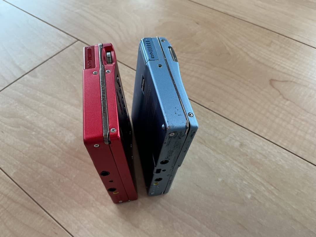 ジャンク品　Sony mdプレーヤー　本体のみ 2台セット動作未確認