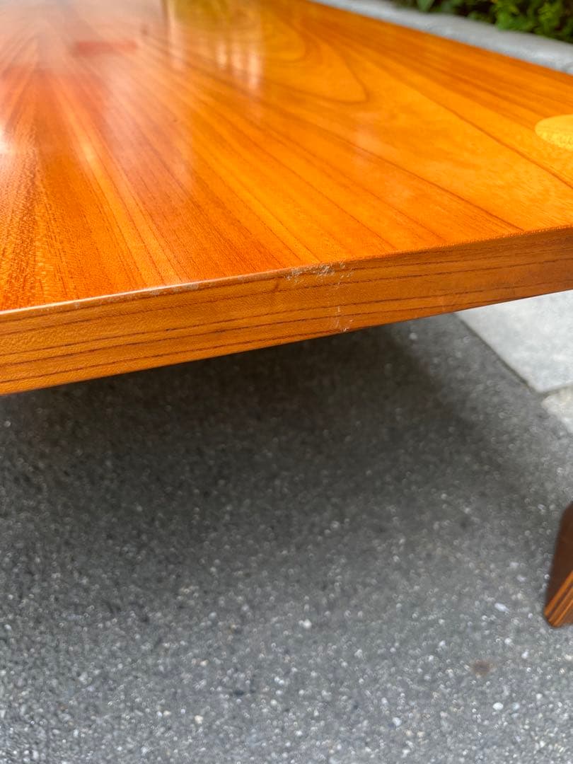 【引取限定】天童木工121×75 座卓　ローテーブル